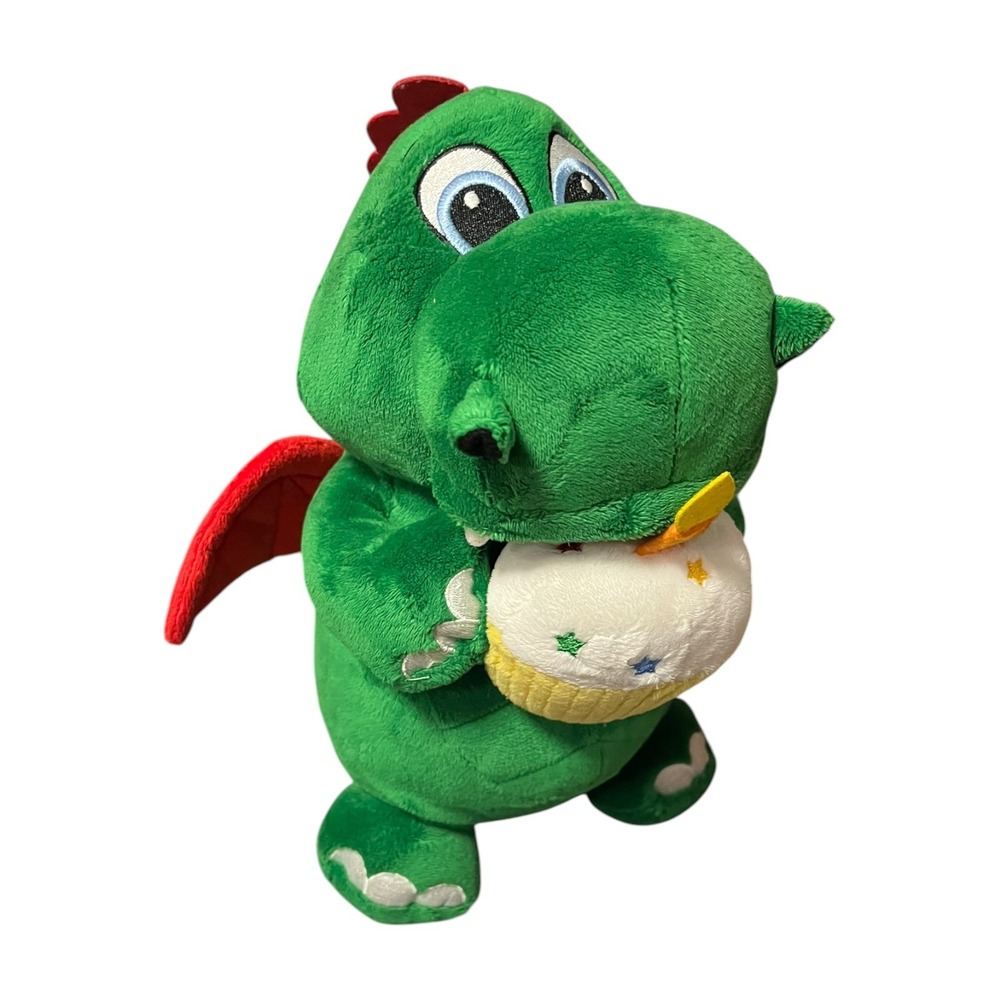 LEGOLAND Ollie the Dragon Birthday Plush Green Dragon with‎ Cupcake Souvenir